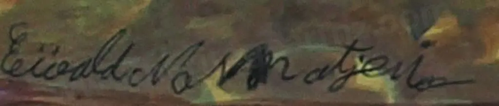 NAMATJIRA Ewald (1930-1984) - Australian Outback Image 1++