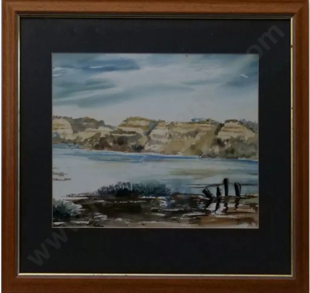 HOOPER, June (1925-2018) - Landguard Bluff, Whanganui River Image 1++
