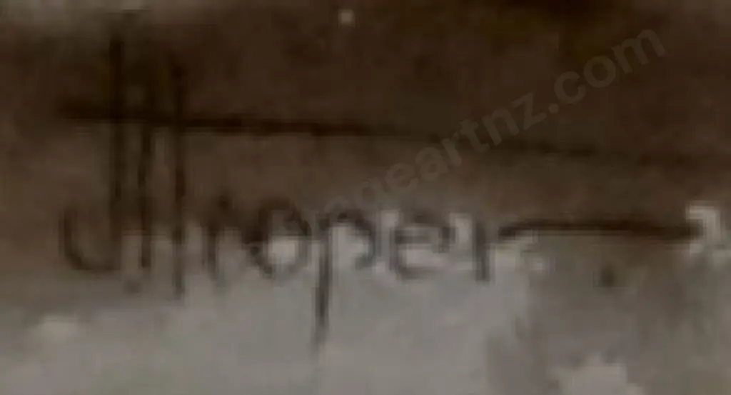 HOOPER, June (1925-2018) - Landguard Bluff, Whanganui River Image 1++