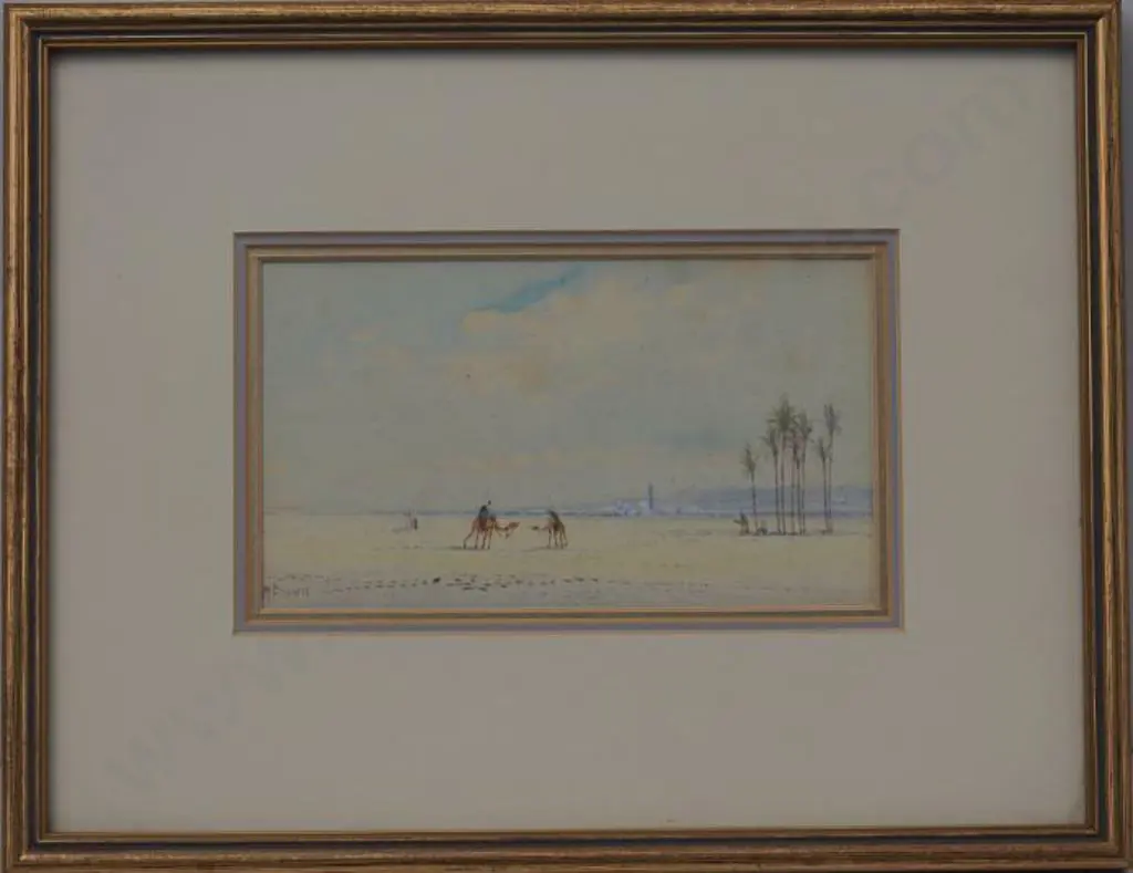 FIONA, N. - Camels and Date Palms Image 1++