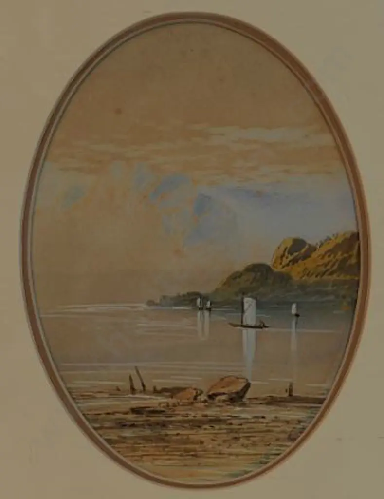 UNKNOWN Artist - Boats in Bay Image 1++