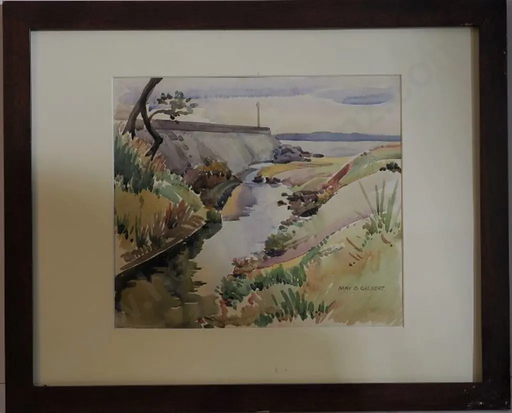 GILBERT, May (1901-1977) - Stream leading to Sea Image 1++