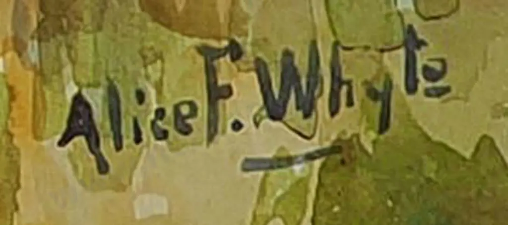 WHYTE, Alice (1877-1952) - Landscape Image 1++