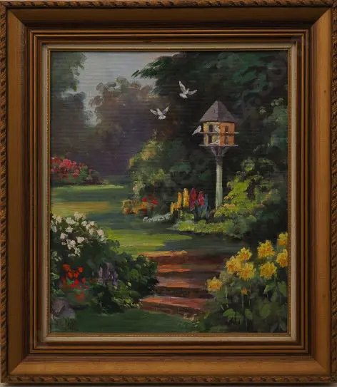 PAPPS, Ernest (1929-) - The Dove cote Image 1++