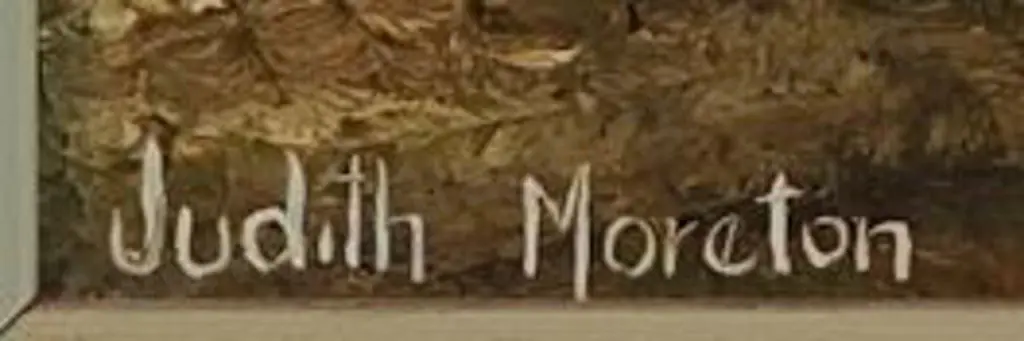 MORETON, Judith (1940-) - Te Aroha Scene with Tree Image 1++