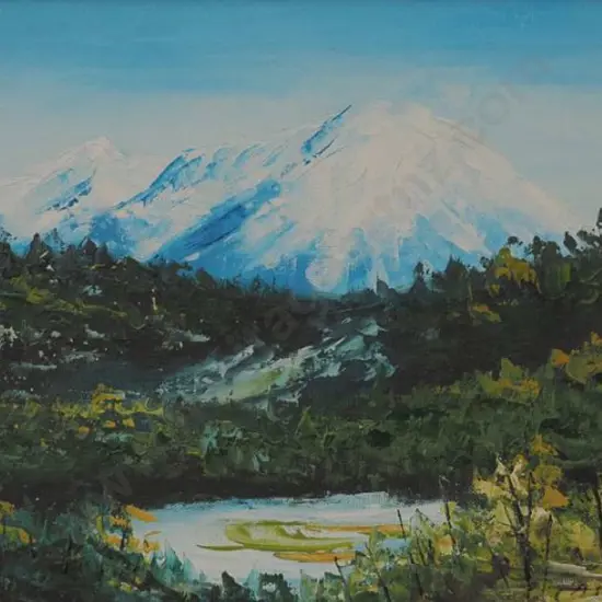 UNKNOWN artist - Alpine Landscape