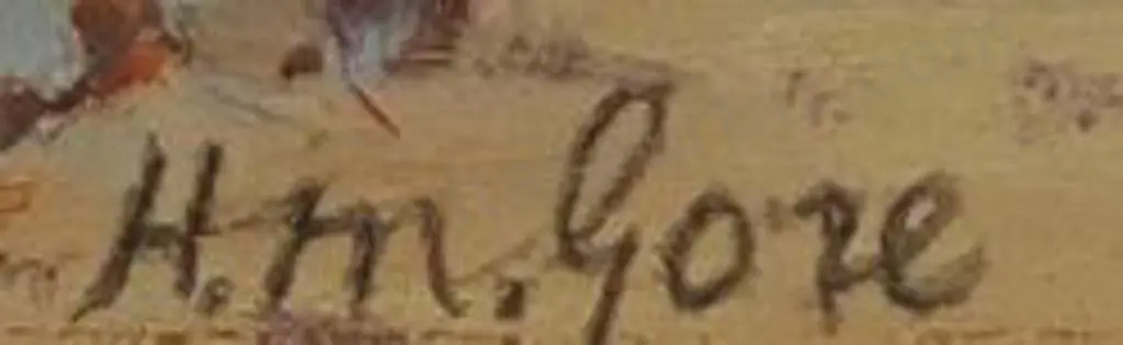 GORE, Henry Moreland (1863-1930) - Hutt River Image 1++