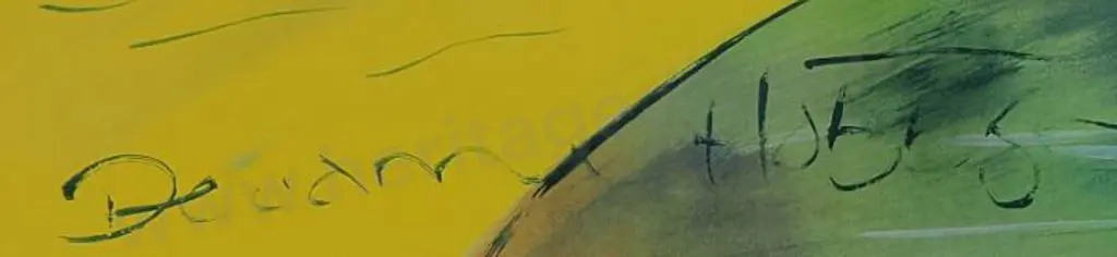 UNKNOWN artist - Street Scene with Café Image 1++