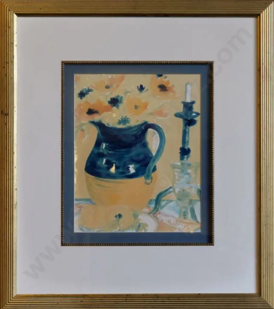 UNKNOWN artist - Still Life -Jug with Flowers Image 1++