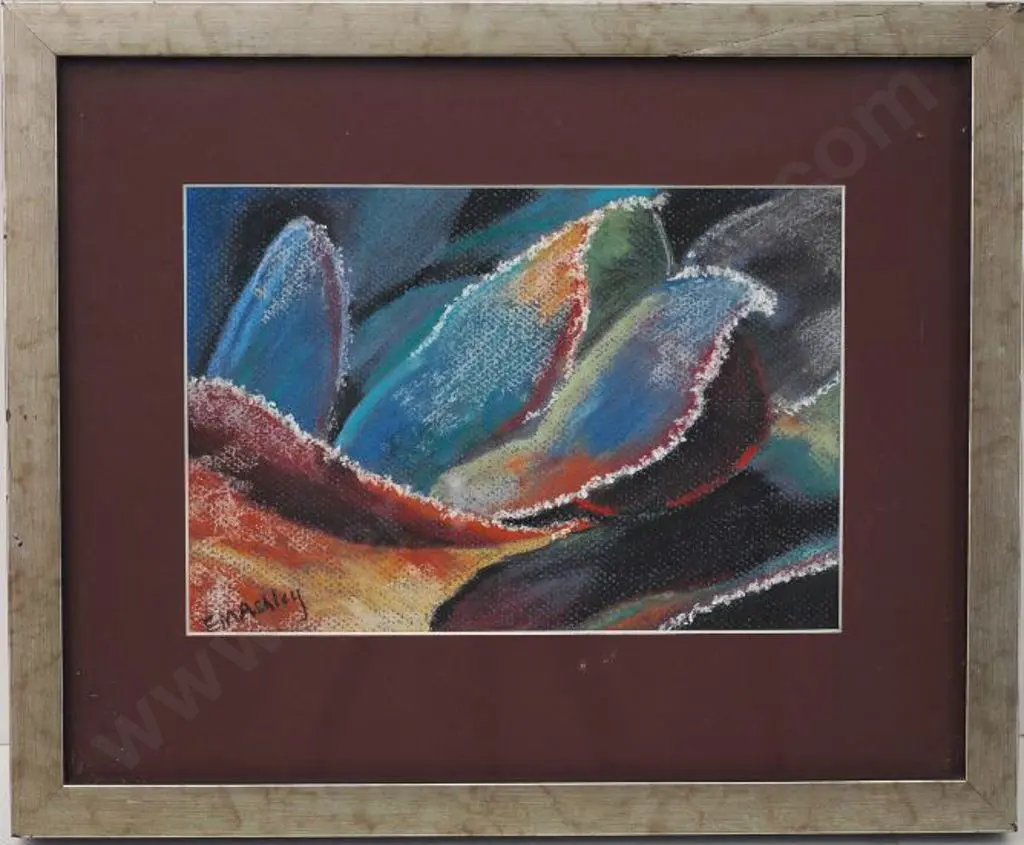 ASHLEY, Elizabeth M. - Winter Splendour (Frost on Bergenias) Image 1++