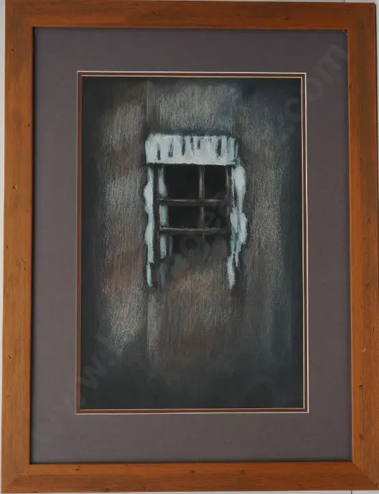UNKNOWN Artist - Window with Bars Image 1++