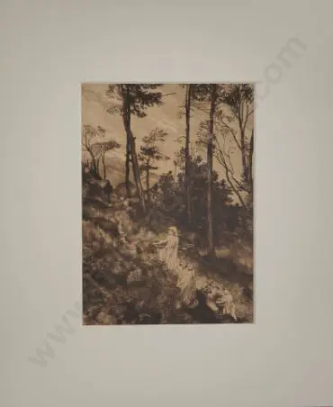 MASON, George Hemming (1818-1872) - Blackberry Gatherers Image 1++