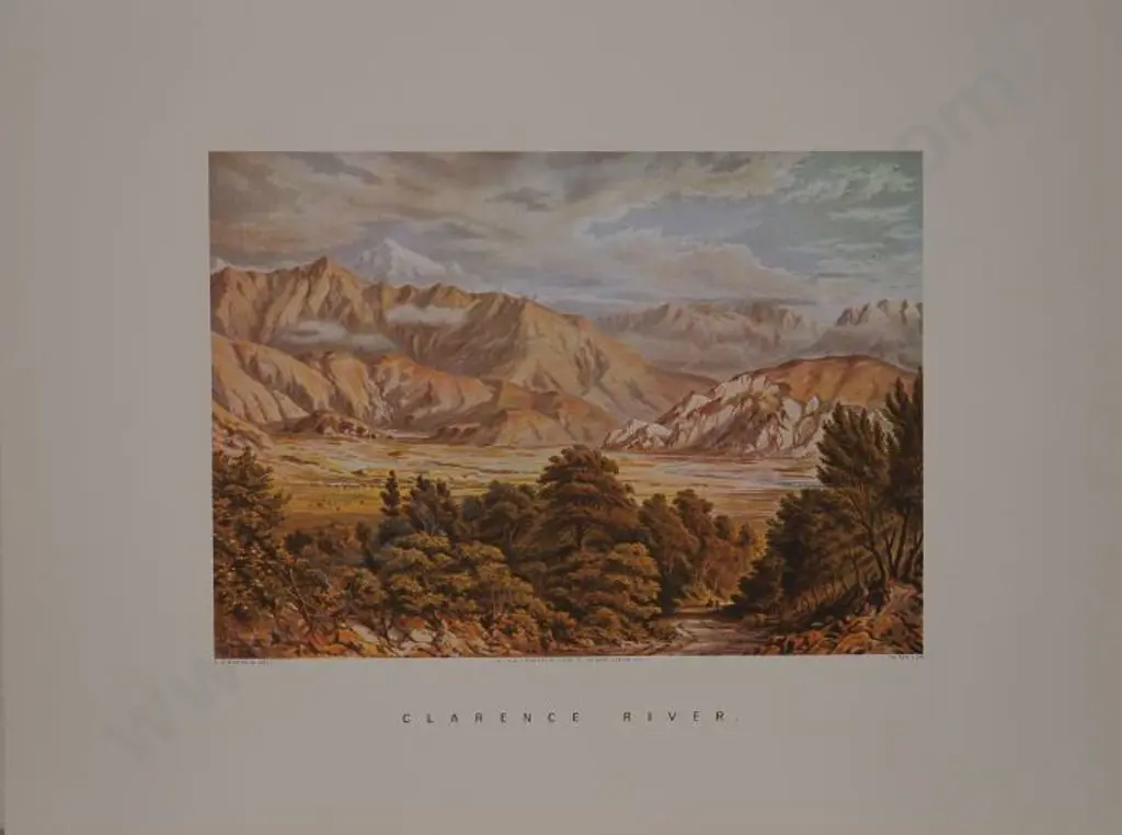 BARRAUD, Charles Decimus (1822-1897) - The Clarence River Image 1++