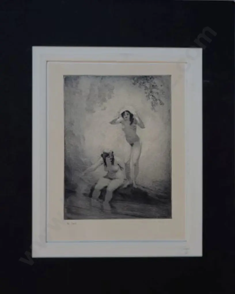 LINDSAY, Norman (1879-1969) - River Nymphs Image 1++