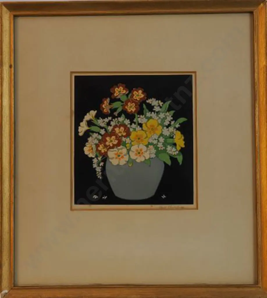 HALL THORPE, John (1874-1947) - Forget Me Nots (1922) Image 1++