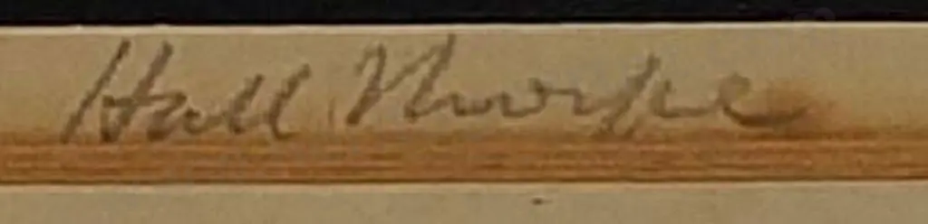 HALL THORPE, John (1874-1947) - Forget Me Nots (1922) Image 1++