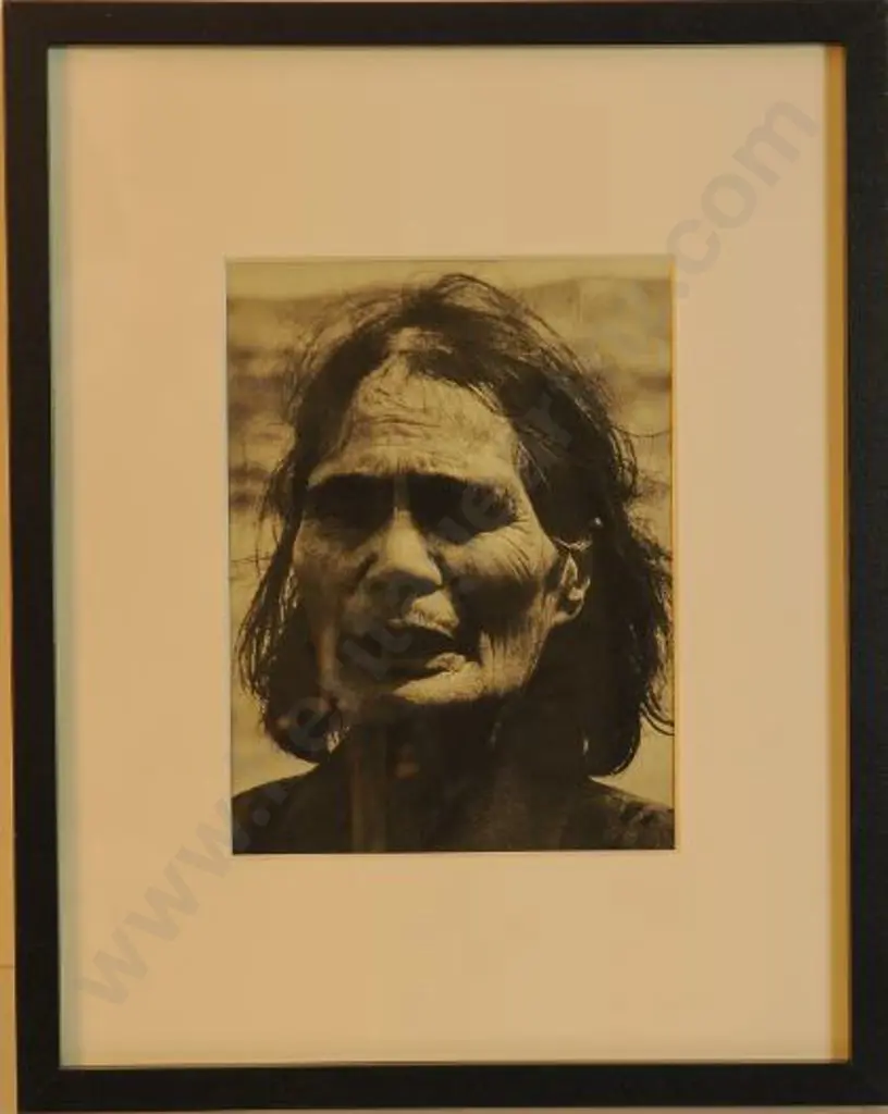 LEE-JOHNSON, Eric (1908-1994) - Mrs Jackson, Northland, c. 1958 Image 1++