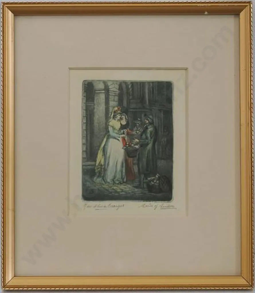 WHEATLEY, Francis (1747-1801) - Cries of London - New China Oranges Image 1++