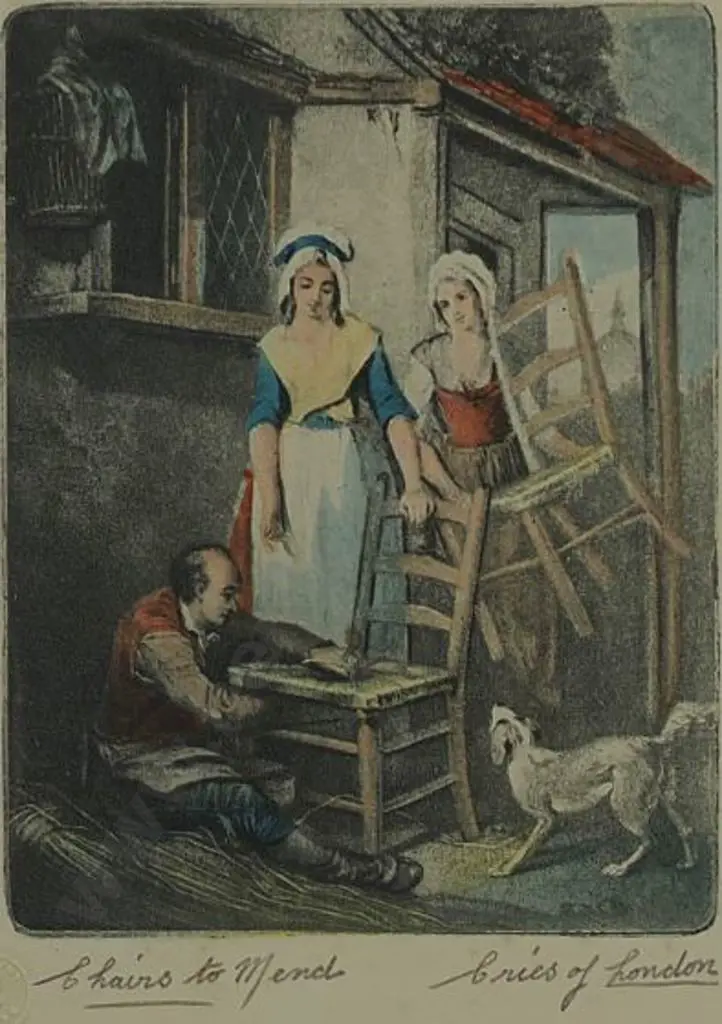 WHEATLEY, Francis (1747-1801) - Cries of London - Chairs to Mend Image 1++