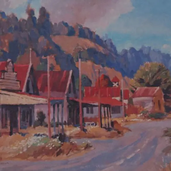 MacCORMICK, W.A. (Bill) (1942-) - Row of Cottages