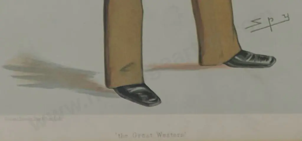 SPY - Vanity Fair - The Great Western - Sir Daniel Gooch Baronet Image 1++