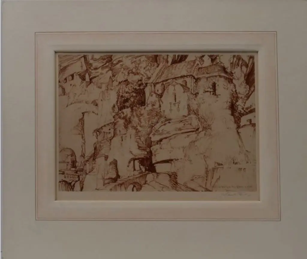 FLINT, Sir William Russell R.A. (1880-1969) - An Essay in the Picturesque Image 1++