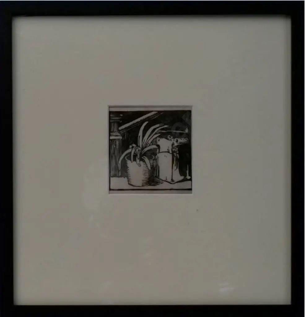 GILBERT, May (1901-1977) - Potted Plant - 1940s Image 1++