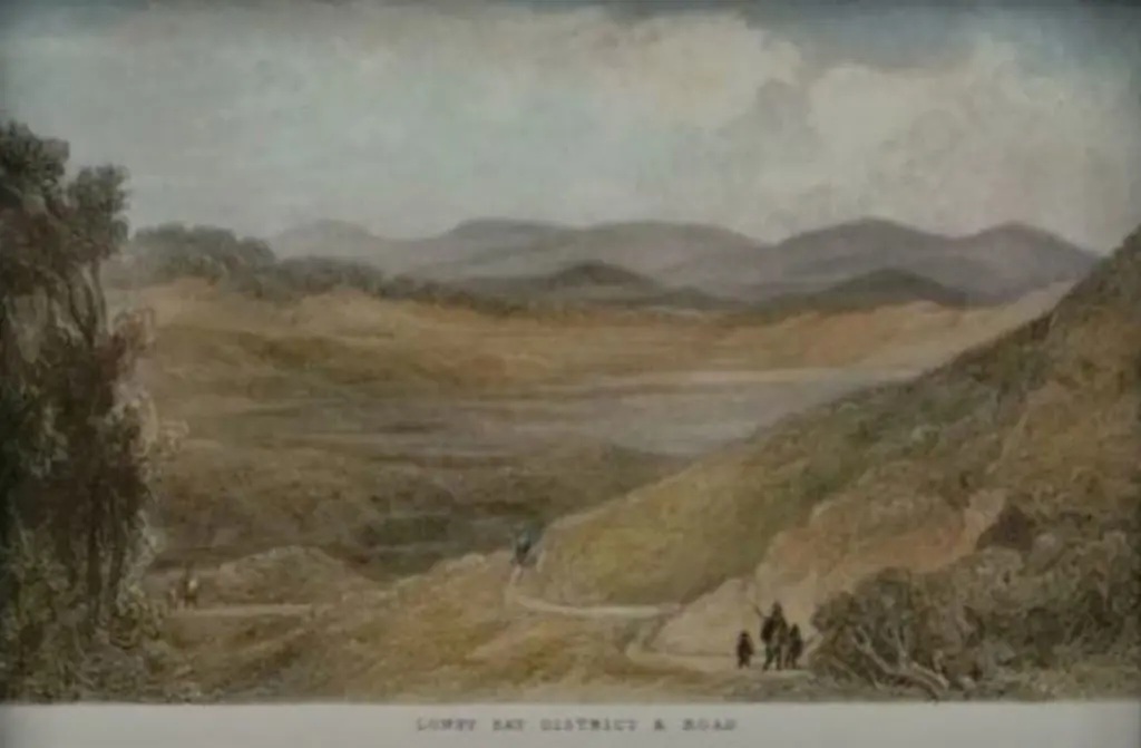 BREES, Samuel Charles (1810-1865) - Lowry Bay District & Road - 1847 Image 1++