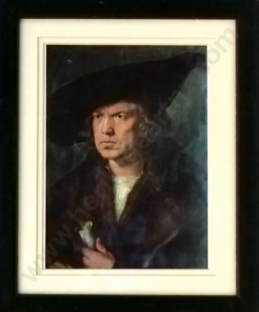 DURER, Albrecht (1471-1528) - Portrait of a Gentleman Image 1++