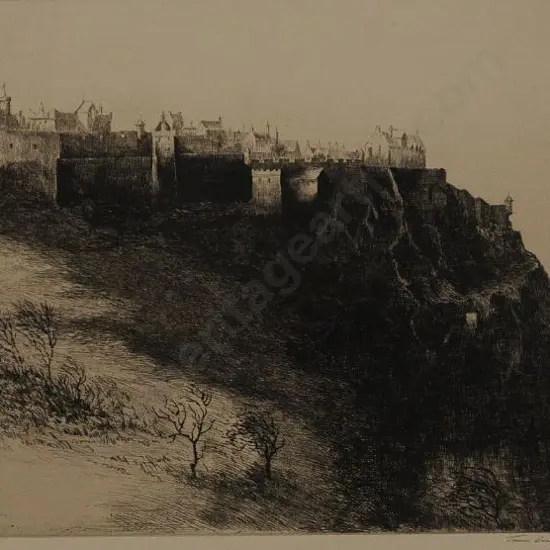 GRANT, James (1887-1973) - Edinburgh Castle