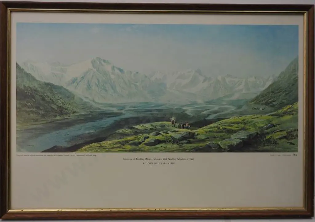 GULLY, John (1819-1888) - Sources of the Godley River Image 1++