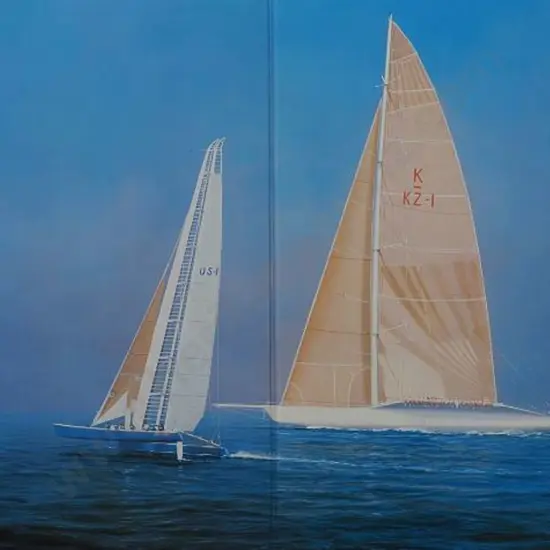 THOMPSON, Timothy (1951-) - Stars and Stripes Defeats New Zealand 1998