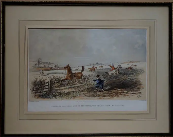 BROWNE, Hablot Knight (1815-1882) - Pippins on the Wrong Side of the Hedge Image 1++