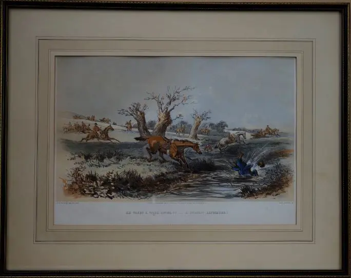 BROWNE, Hablot Knight (1815-1882) - A Perfect Refresher - He Takes a Wash Image 1++