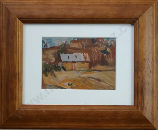 WOOLLASTON, Sir M. Tosswill (1910-1998) - Winter Morning, Mount Puia Image 1++