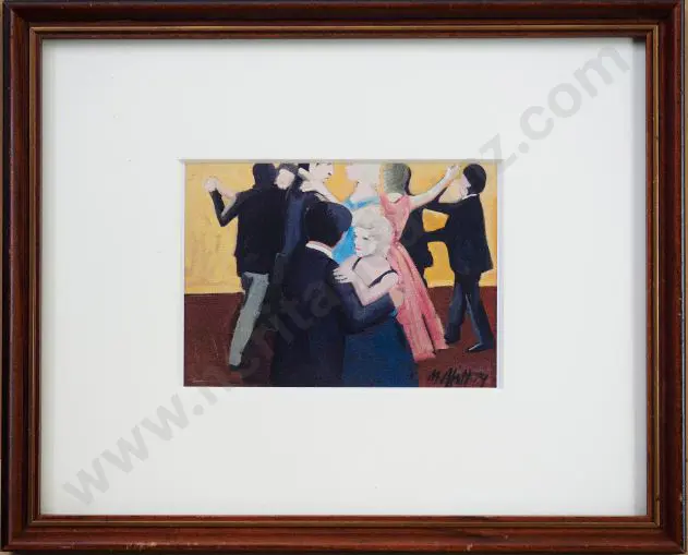 MOFFITT, Trevor (1936-2006) - Dancing with Effie Milne Image 1++