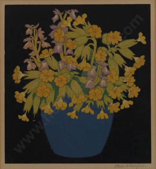 HALL THORPE, John (1874-1947) - Cowslips Image 1++
