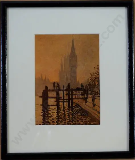 MONET, Claude (1840-1926) - The Thames Below Westminster Image 1++