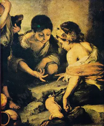 MURILLO, Bartolome (1617-1682) - The Dice Players, 1675 Image 1++