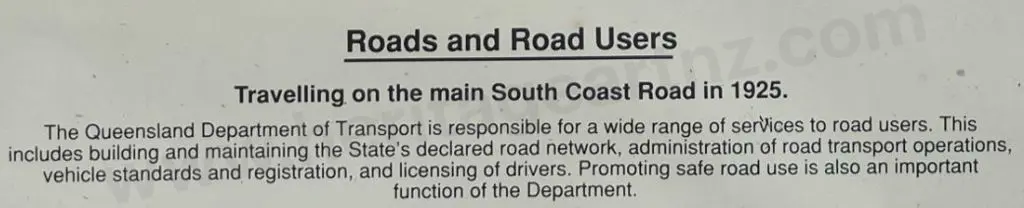 UNKNOWN photographer - Car on Road, Queensland 1925 Image 1++