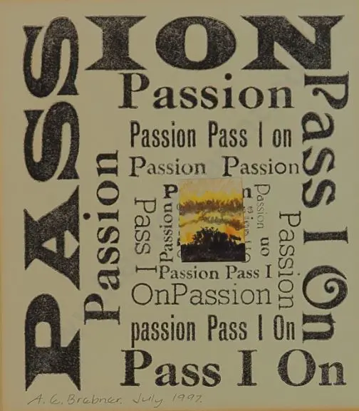 BREBNER, Alison Eva (1948-) - Passion Image 1++