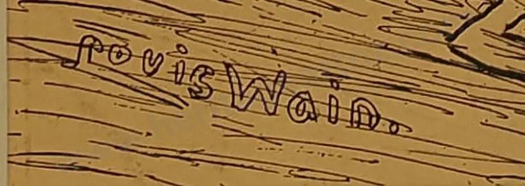 WAIN, Louis (1860-1939) - Miss Pussum's at Home Image 1++