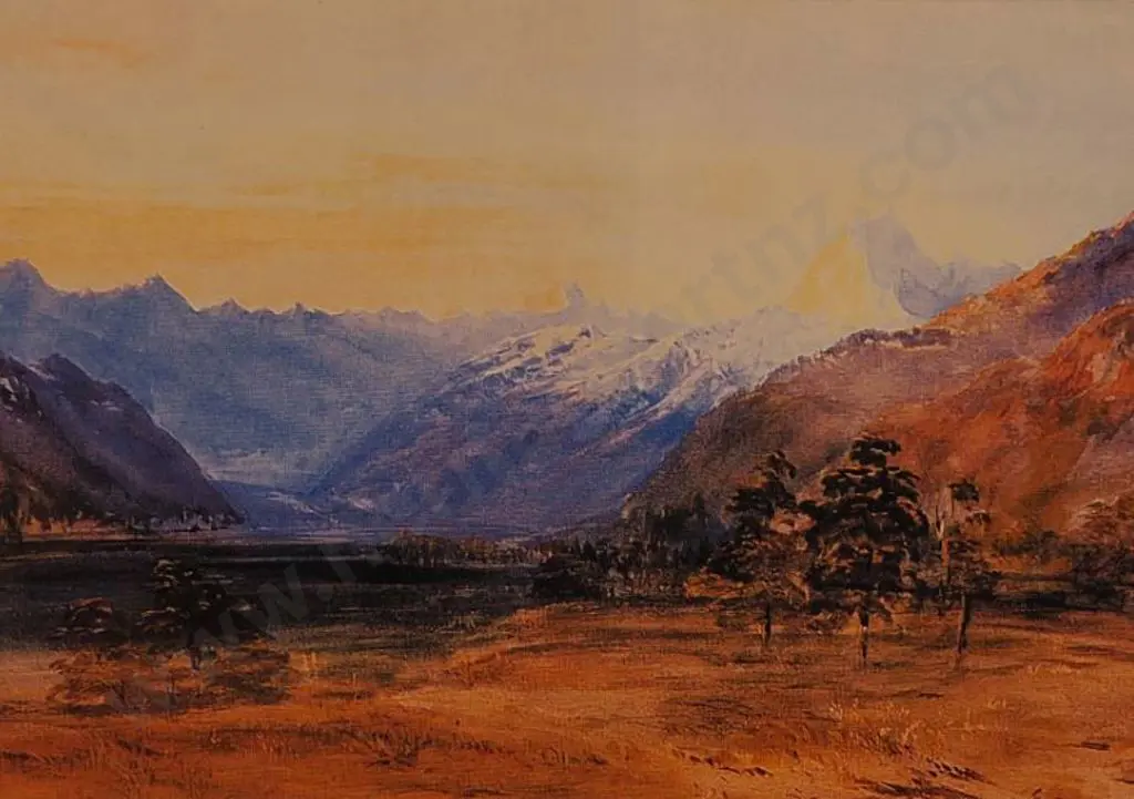 GULLY, John (1819-1888) - Southern Alps Image 1++