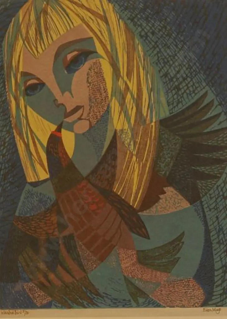 MAYO, Dame Eileen (1906-1994) - Wounded Bird Image 1++