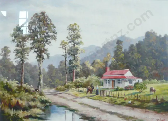 PAPPS, Ernest (1929-) - Country Cottage Image 1++