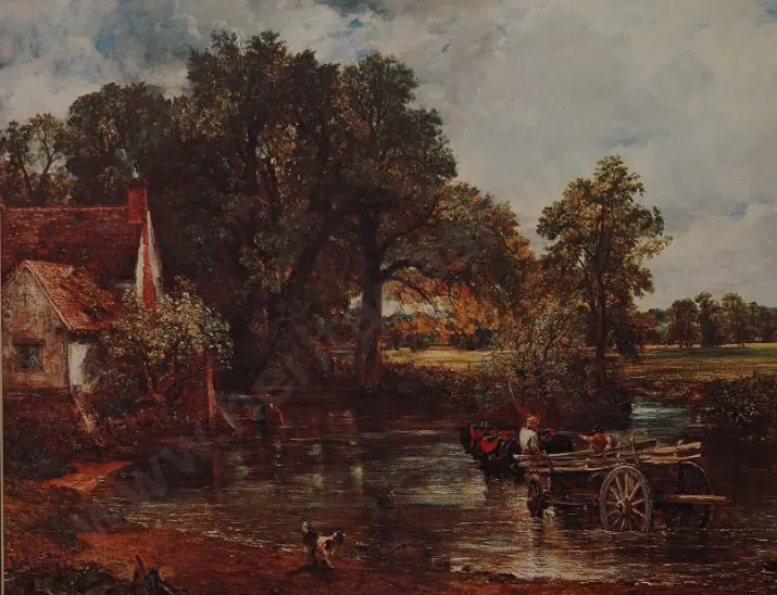 CONSTABLE, John (1776-1837) - The Haywain Image 1++