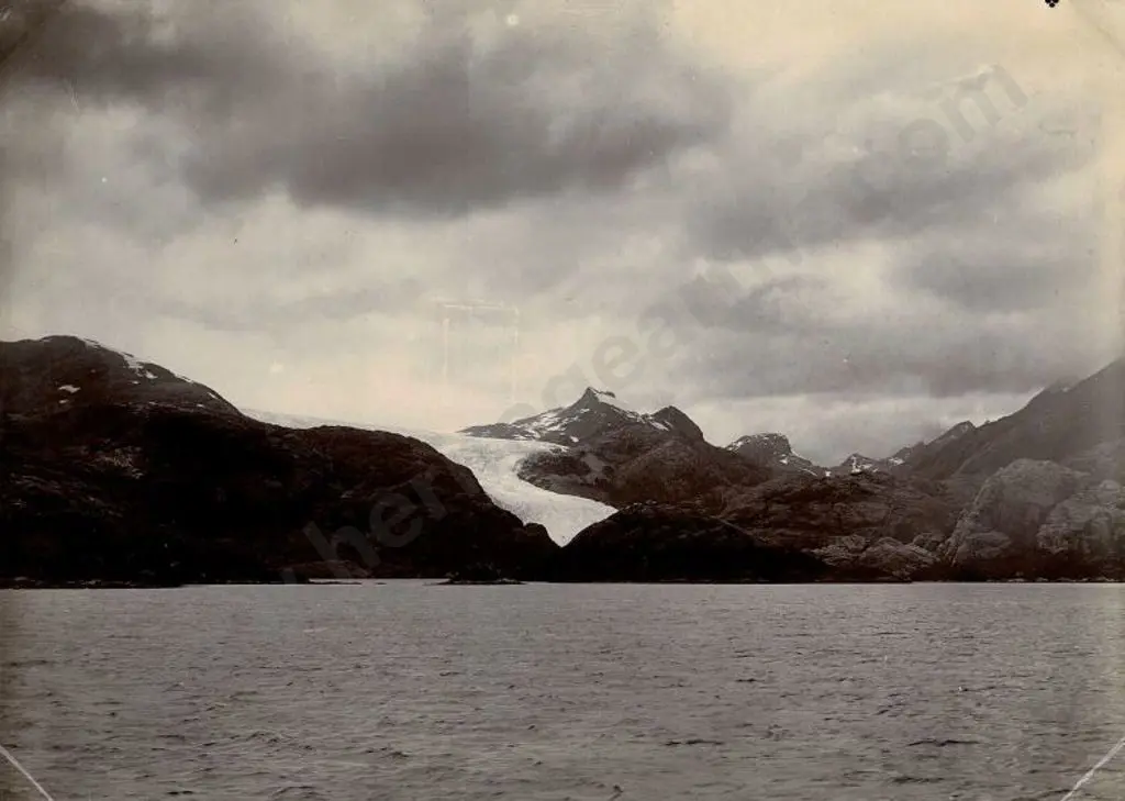 UNKNOWN - Glacier from Southern Alps to the Ocean - Early 20th Century Image 1++
