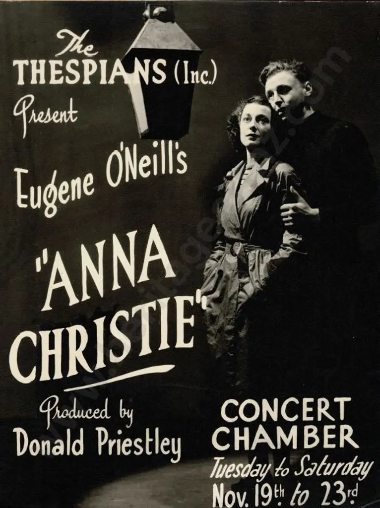 UNKNOWN - Theatre Playbill for 'Anna Christie' Image 1++
