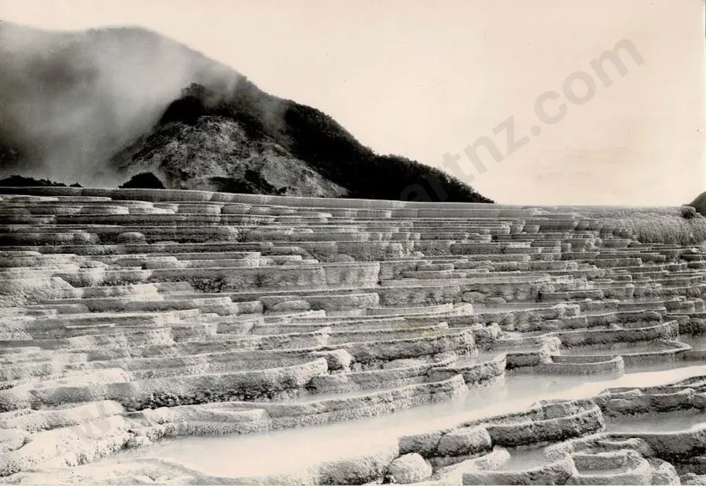 UNKNOWN - The Pink and White Terraces, c.1880 Image 1++