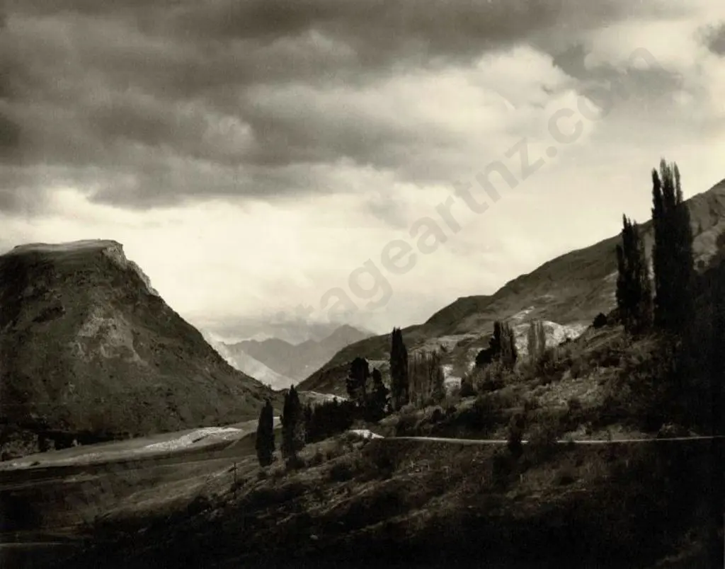 CASBOLT, Frederick Lennard (1896-1987) - Road through Hills Image 1++